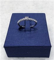 Anello Recarlo Donna in Oro bianco Diamante 0.41 Ct R01SP209/040-14 - R01SP209/040-14